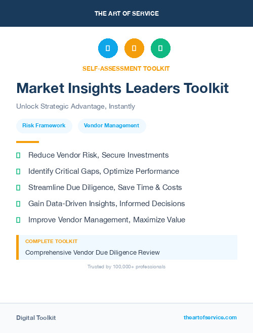 Market Insights Leaders Toolkit