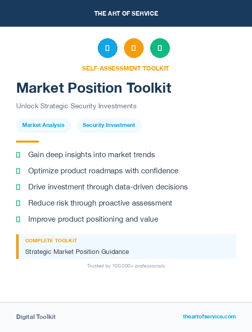 Market Position Toolkit