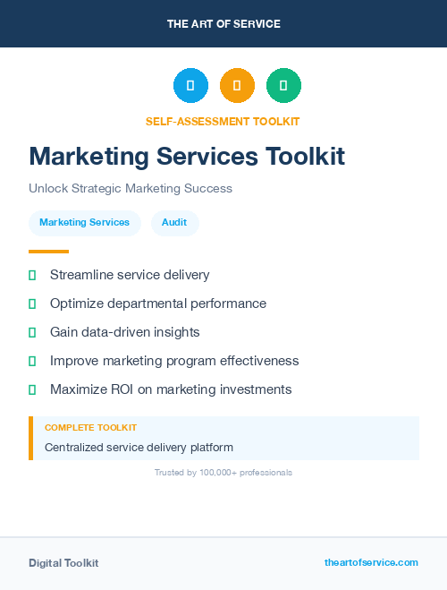 Marketing Services Toolkit