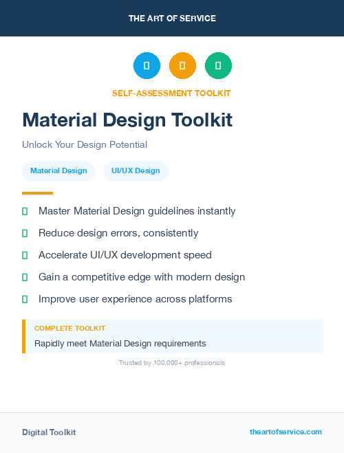 Material Design Toolkit
