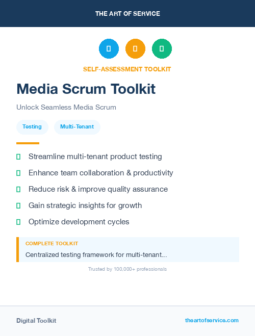Media Scrum Toolkit