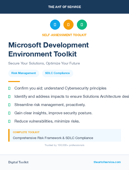 Microsoft Development Environment Toolkit
