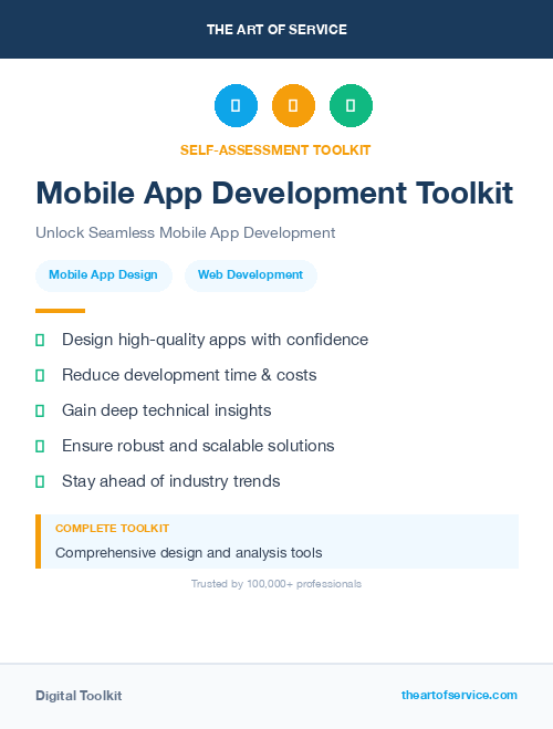 Mobile App Development Toolkit