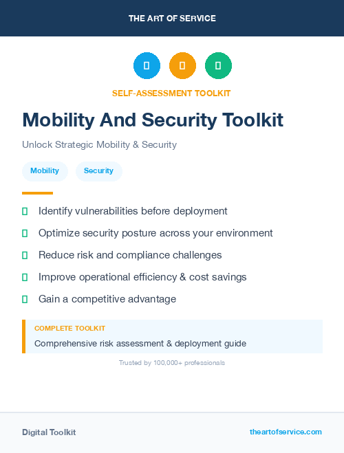 Mobility And Security Toolkit