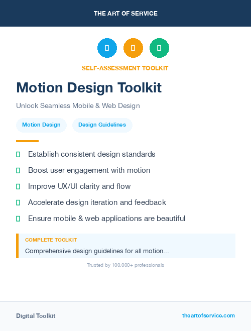 Motion Design Toolkit