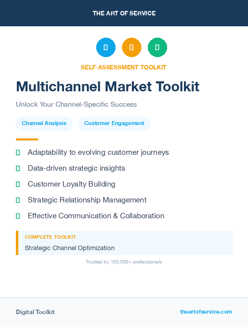 Multichannel Market Toolkit