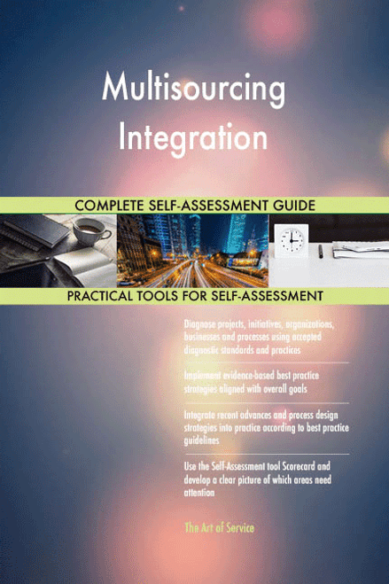 Multisourcing Integration Toolkit Multisourcing Integration Toolkit