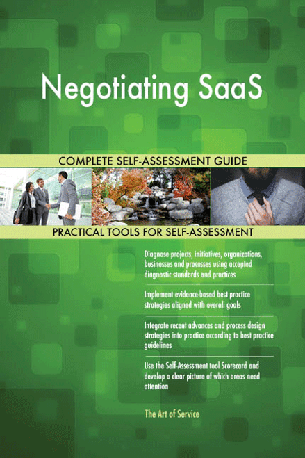 Negotiating SaaS Toolkit