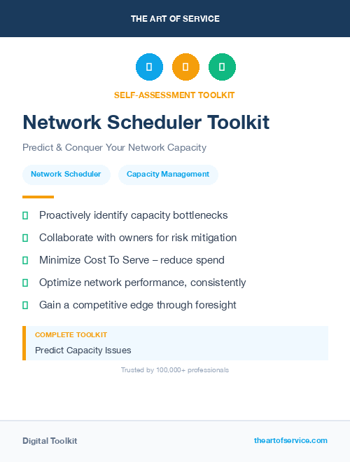 Network Scheduler Toolkit
