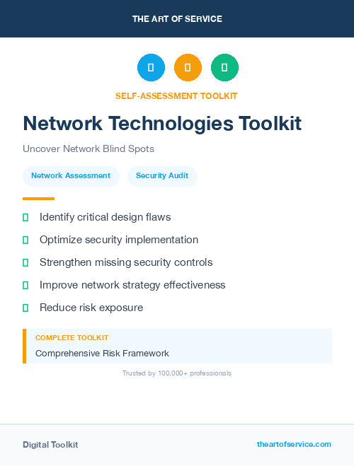 Network Technologies Toolkit