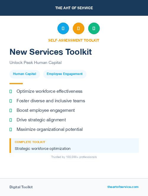New Services Toolkit