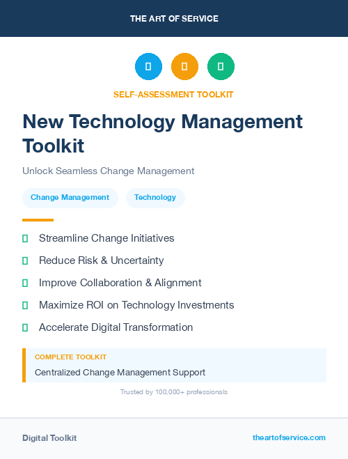 New Technology Management Toolkit