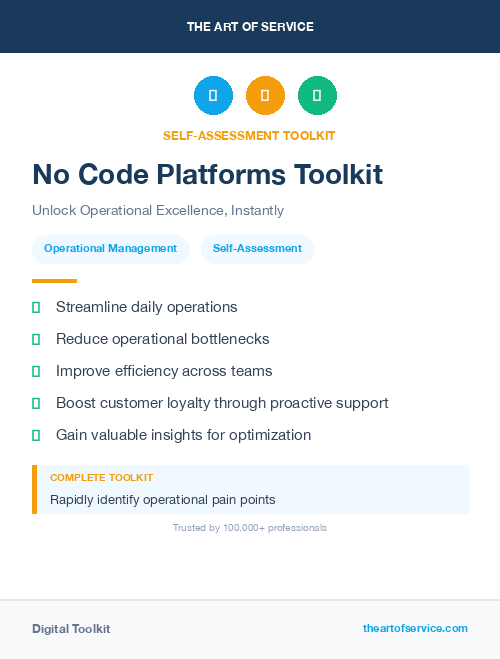 No Code Platforms Toolkit