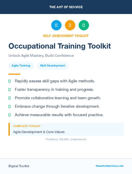 Occupational Training Toolkit