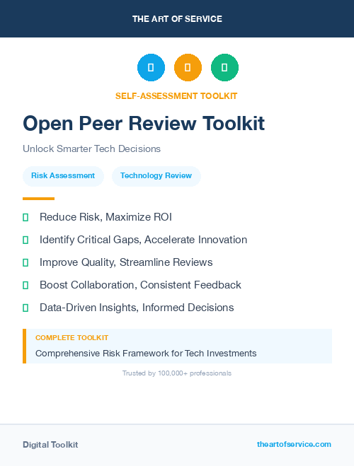 Open Peer Review Toolkit