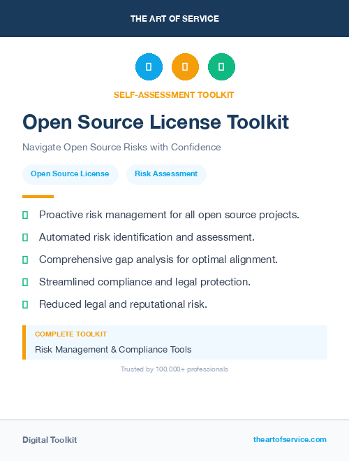 Open Source License Toolkit