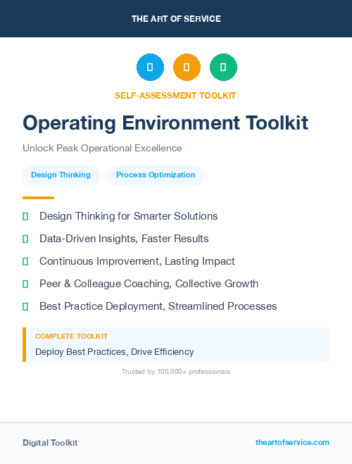 Operating Environment Toolkit
