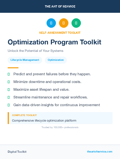 Optimization Program Toolkit