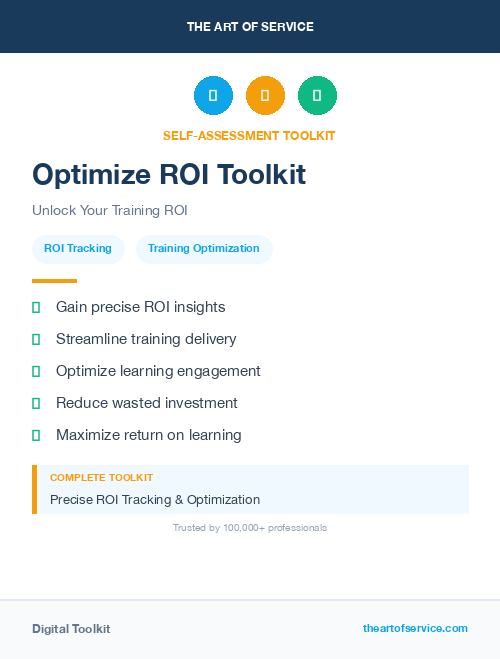 Optimize ROI Toolkit