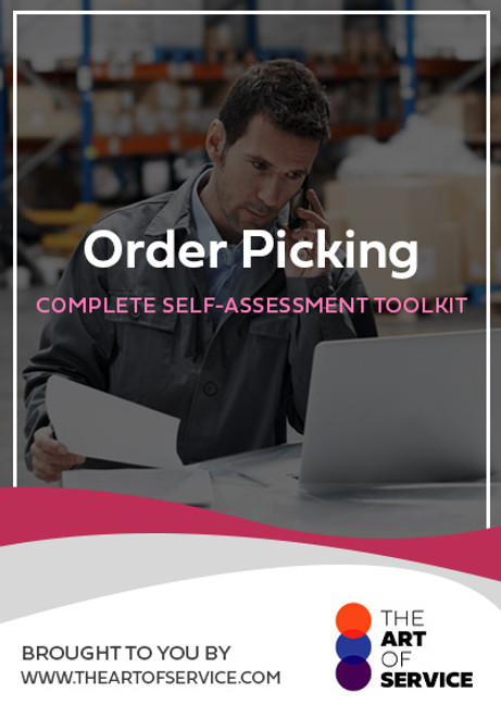 Order Picking Toolkit