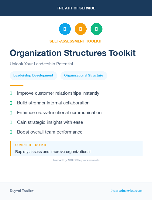 Organization Structures Toolkit