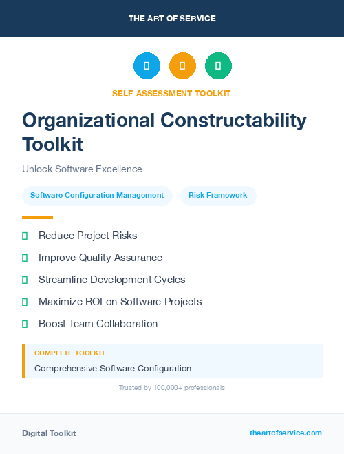Organizational Constructability Toolkit