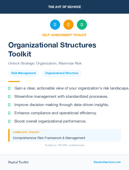 Organizational Structures Toolkit