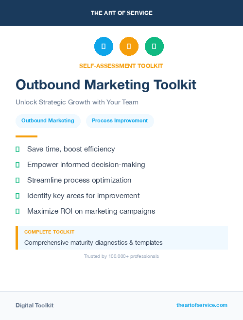 Outbound Marketing Toolkit