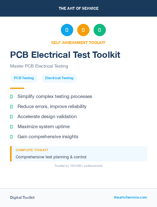 PCB Electrical Test Toolkit