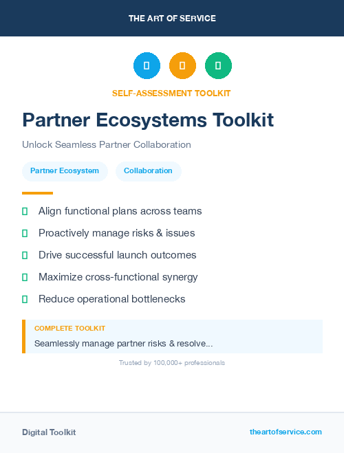 Partner Ecosystems Toolkit
