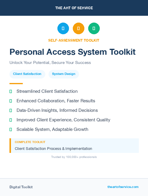 Personal Access System Toolkit