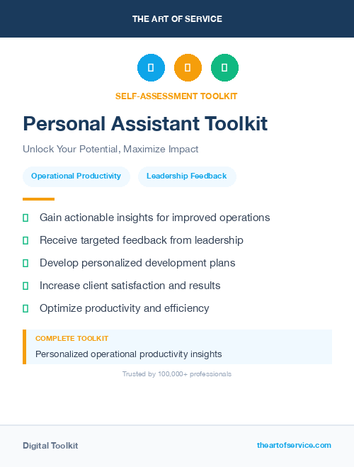 Personal Assistant Toolkit