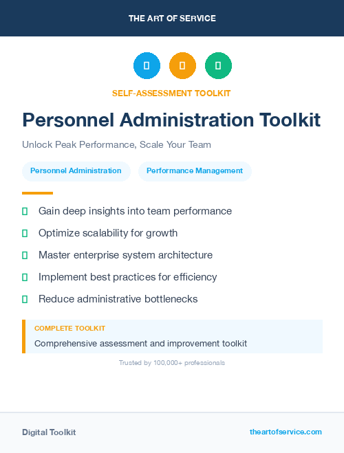 Personnel Administration Toolkit
