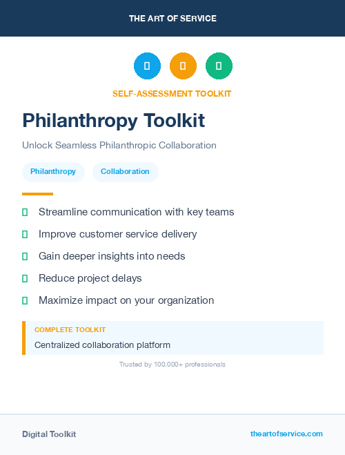 Philanthropy Toolkit