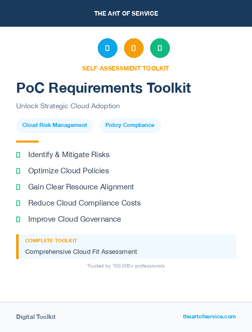 PoC Requirements Toolkit