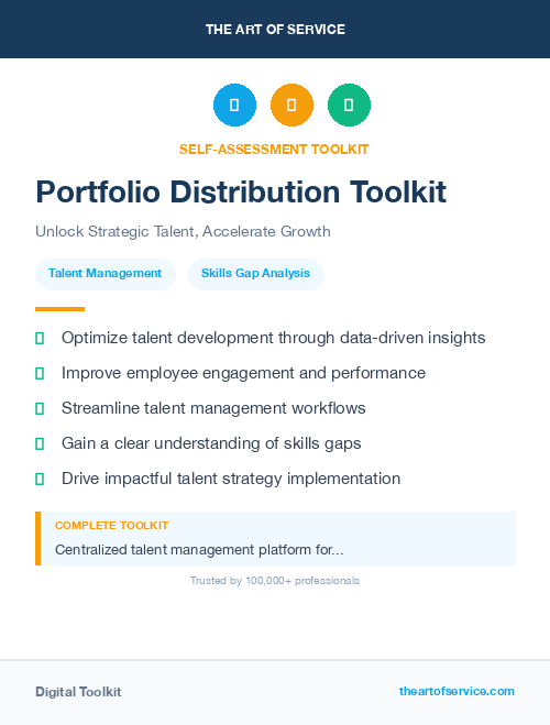 Portfolio Distribution Toolkit