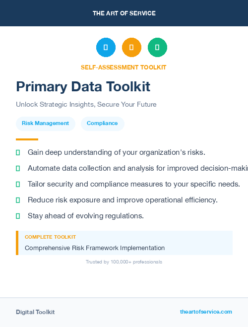 Primary Data Toolkit