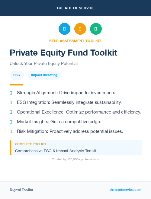 Private Equity Fund Toolkit