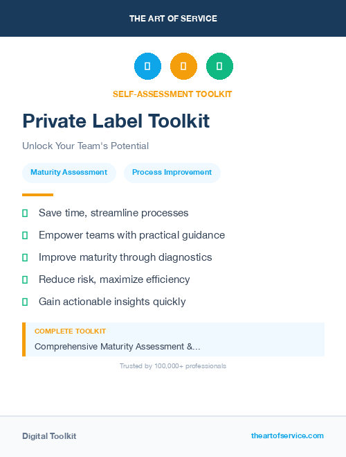Private Label Toolkit