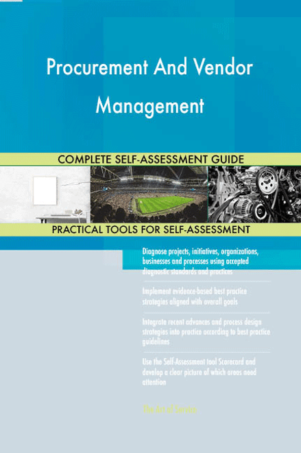Procurement And Vendor Management Toolkit