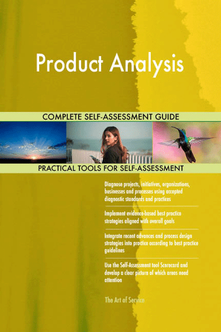 Product Analysis Toolkit