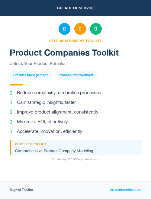 Product Companies Toolkit