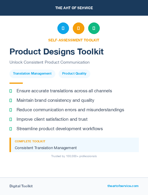 Product Designs Toolkit