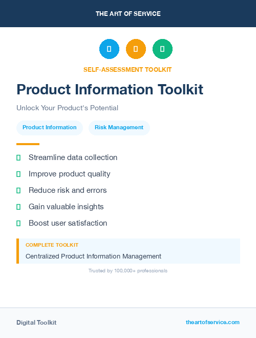 Product Information Toolkit