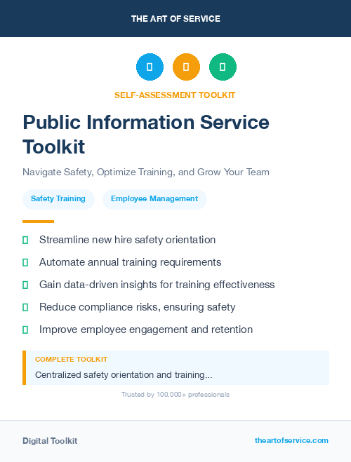 Public Information Service Toolkit