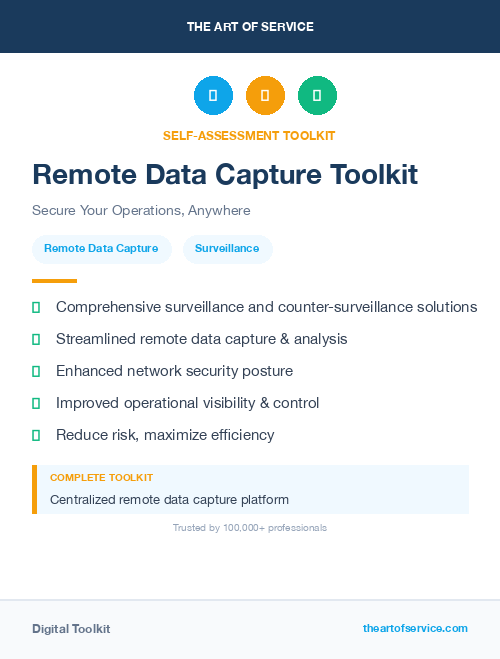Remote Data Capture Toolkit