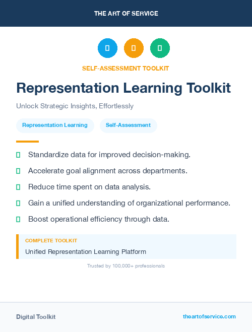 Representation Learning Toolkit