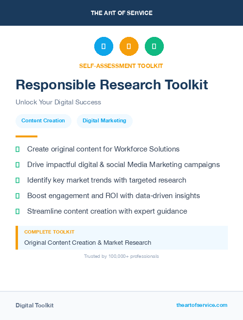 Responsible Research Toolkit