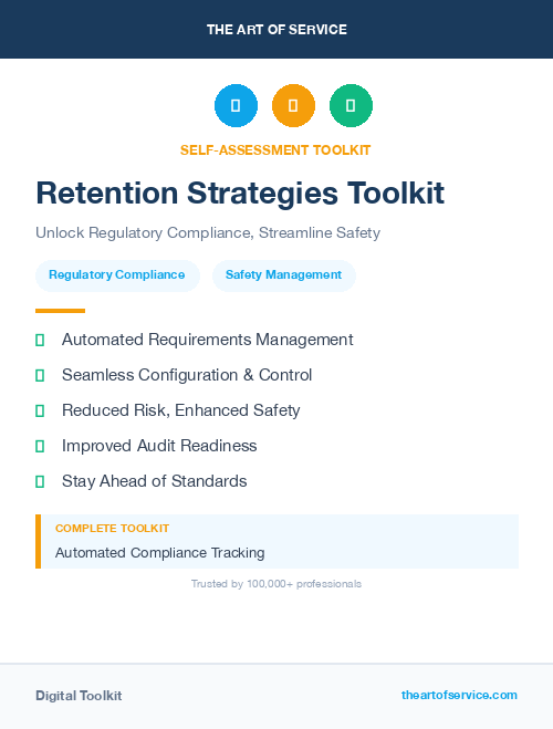 Retention Strategies Toolkit