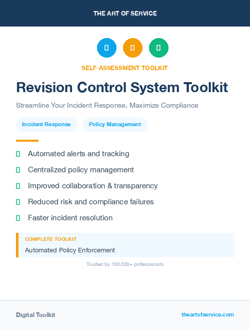 Revision Control System Toolkit